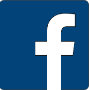 Facebook logo blue.